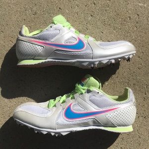 Nike track spikes. Women’s Rival MD. Used 1 race.